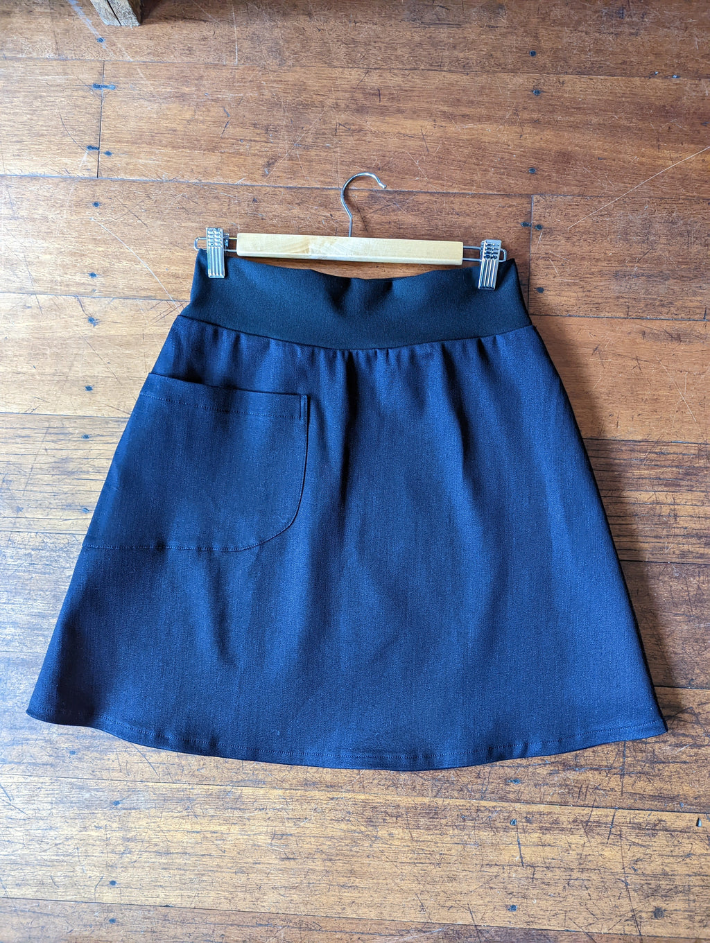 MiM Melbourne Dark Navy Denim Pocket skirt