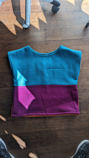 MiM Melbourne Wool Patch Shell Top