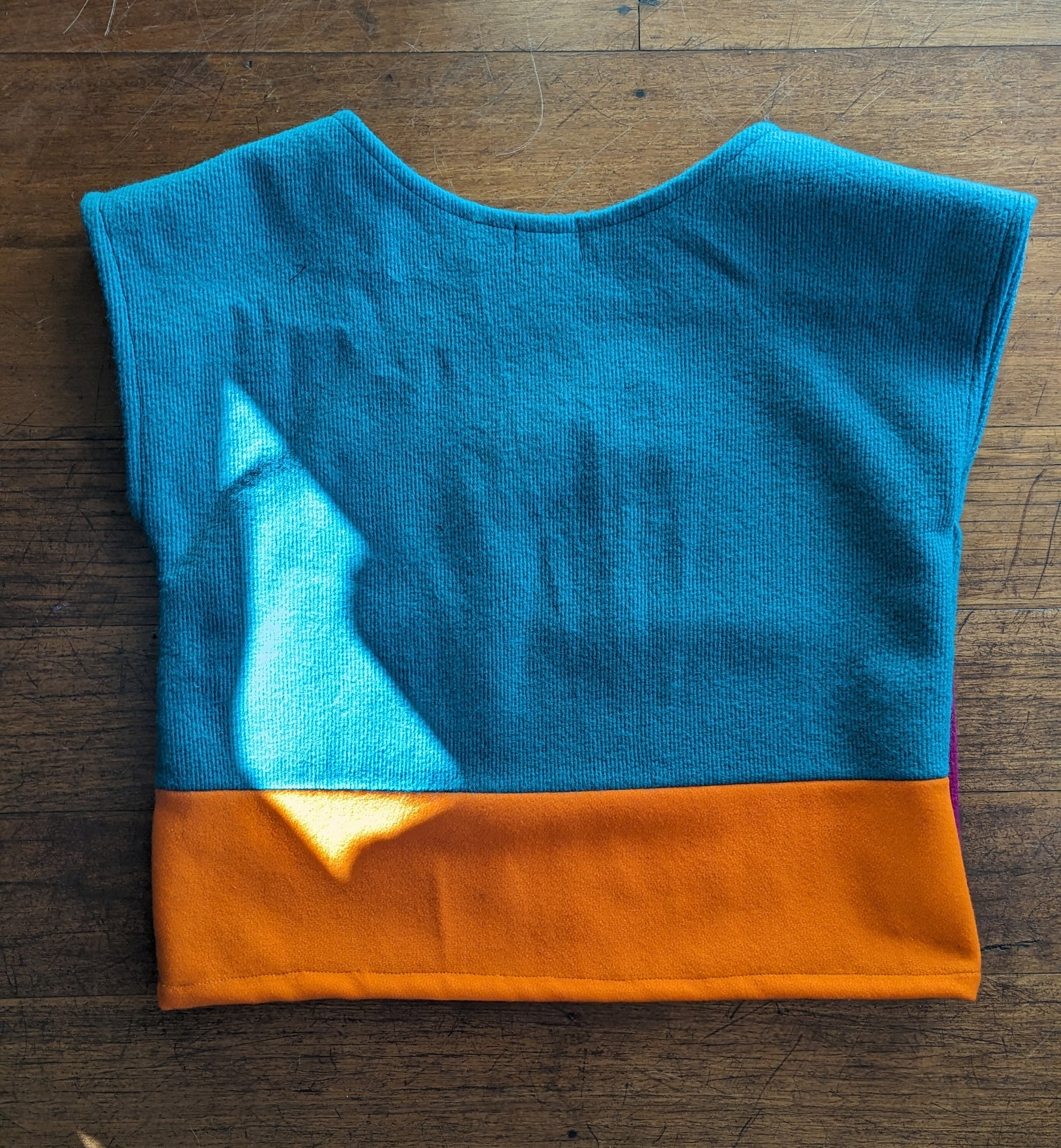 MiM Melbourne Wool Patch Shell Top