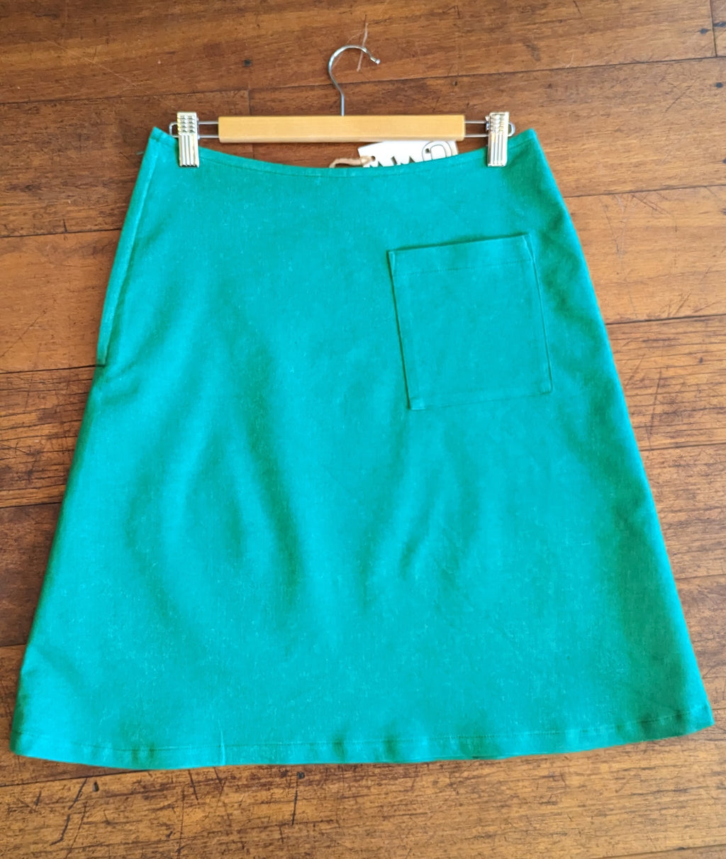 MiM Melbourne Green Zip Skirt