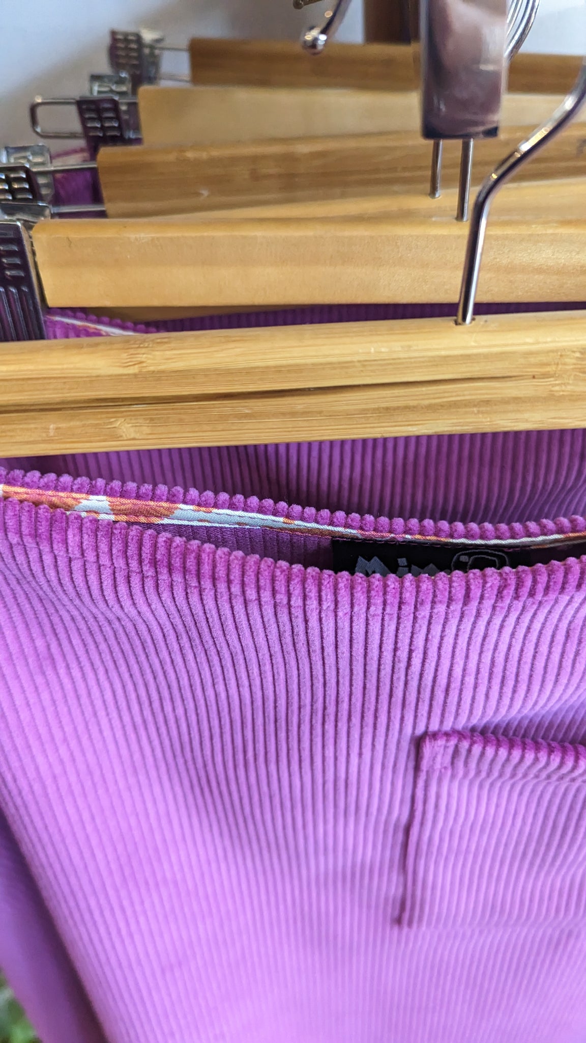 MiM Melbourne Pink Cord Skirt